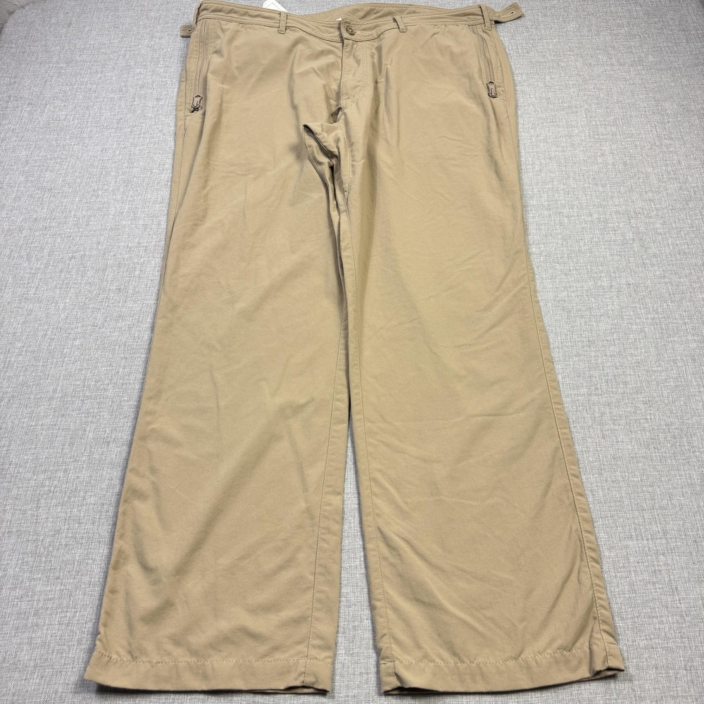 Clothing Arts P Cubed Pick Pocket Proof Nylon Pants Mens‎ 38x30 Beige